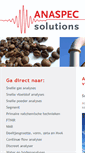 Mobile Screenshot of anaspec.nl