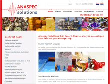 Tablet Screenshot of anaspec.nl